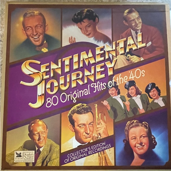 80 Original Hits of the 40s ~ Box set of Albums!! Vintage Vinyl!!! - Picture 5 of 5